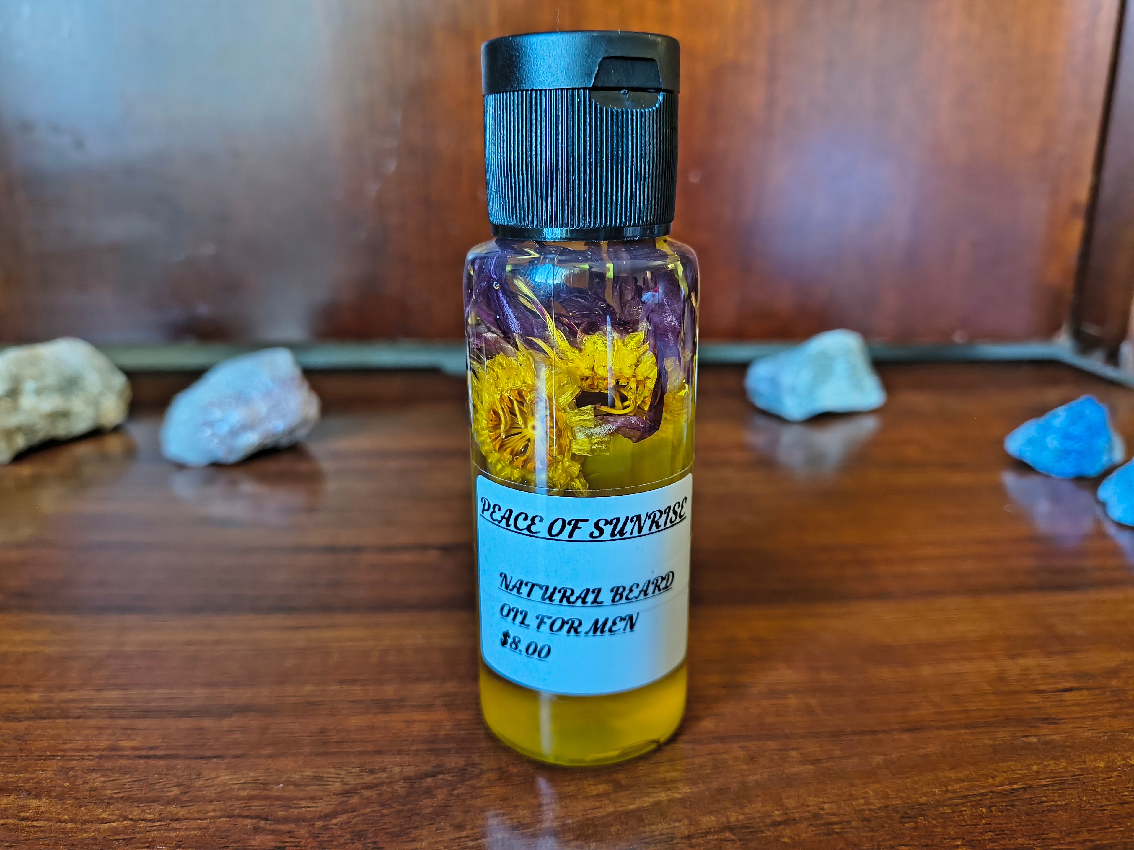 Natural beard oil for men