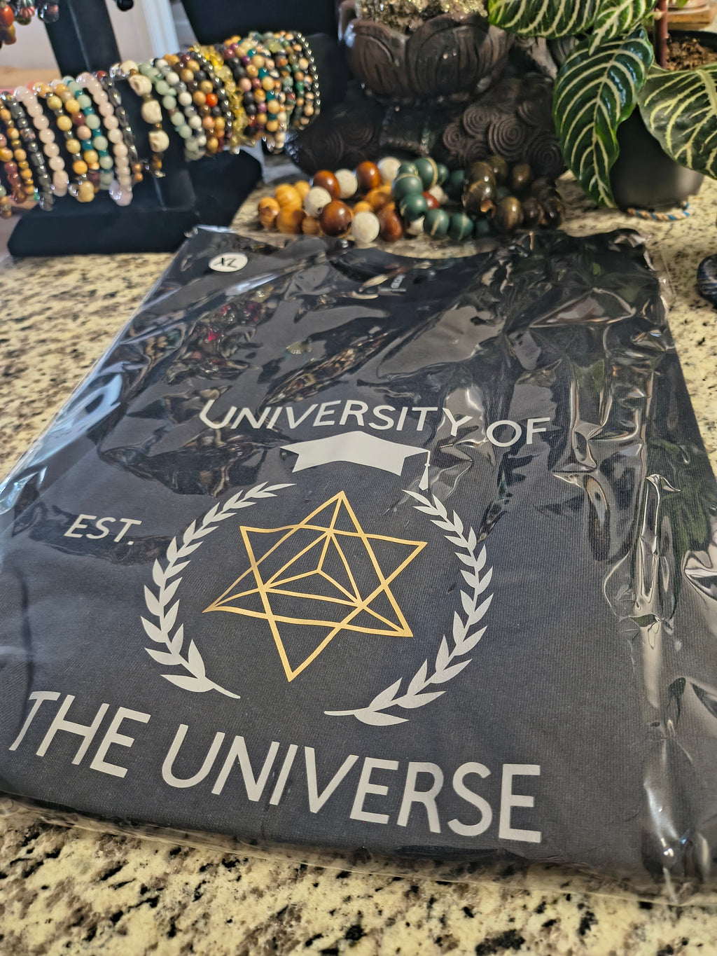 University of the universe T-shirt (XL)