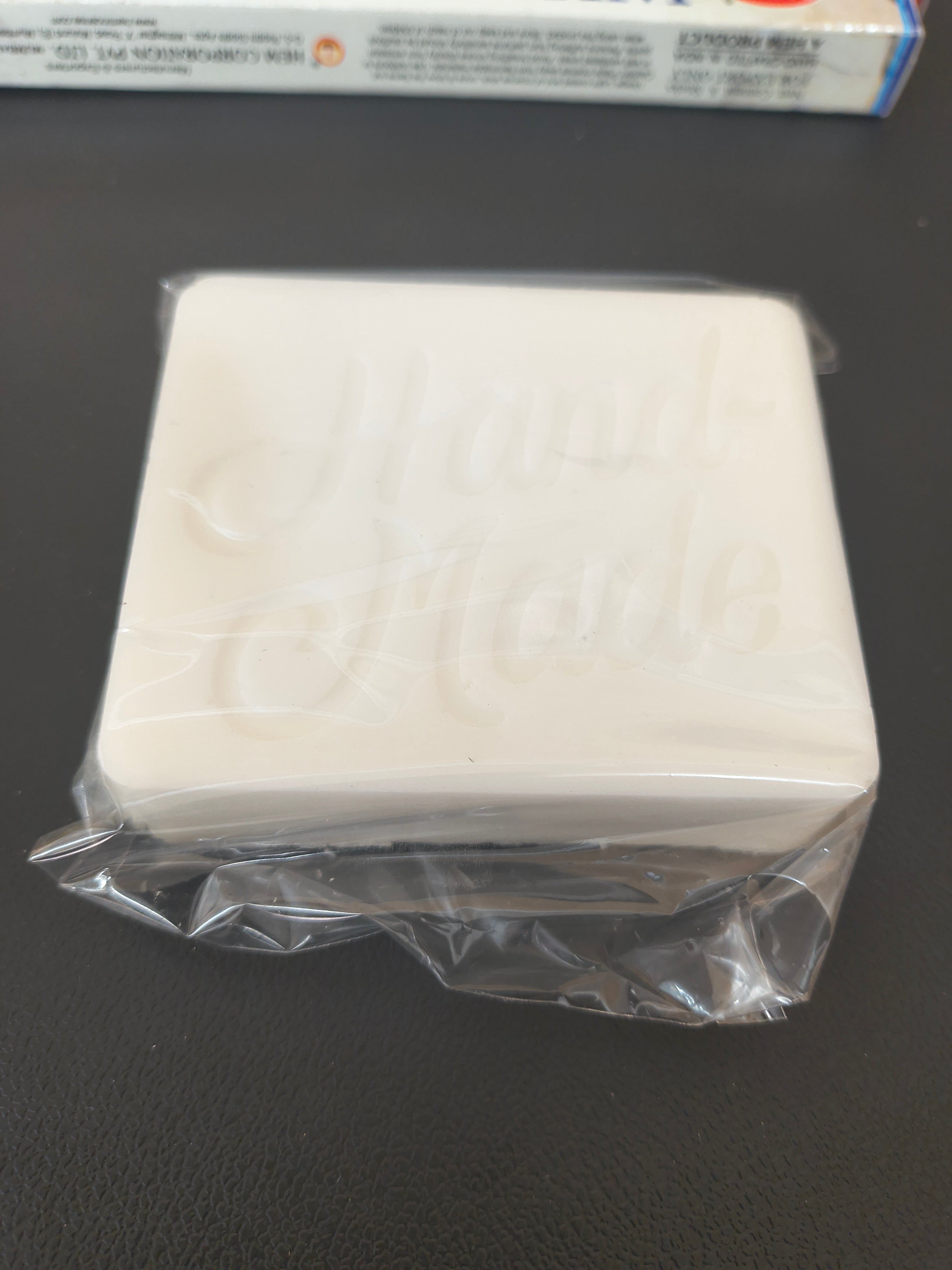 Natural hand made shea butter soap with lemongrass essential oil
