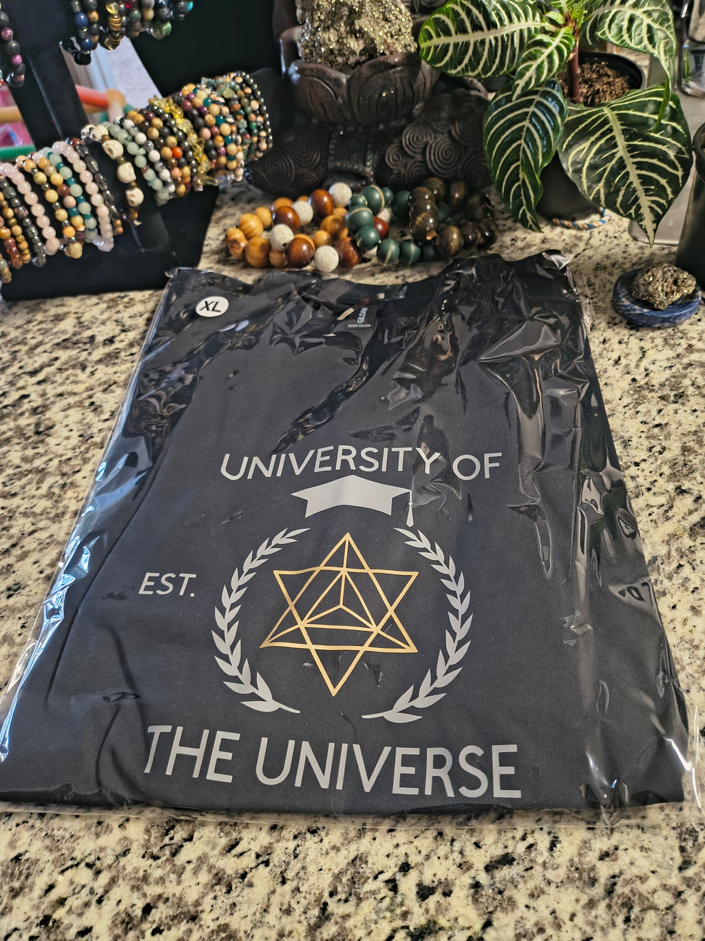 University of the universe T-shirt (XL)