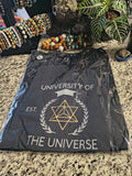 University of the universe T-shirt (XL)